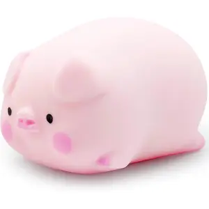 Squishy Pig Stress Balls for Kids Splash Piggy Squishy Ball Fidget Toys (1PCS) Animal Stress Toys Squeeze Dough Ball Stress Relief Toy Autism Sensory Toys for Autistic Children Party Favors