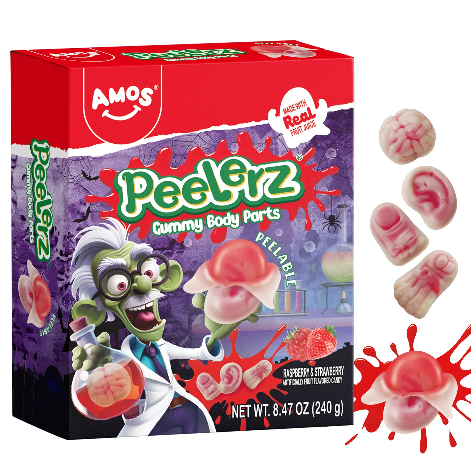 Peelerz Gummy Body Parts