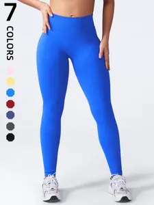 Women's High Waist Butt Lifting Yoga Pants, Soft Breathable Sportswear, Breathable Activewear Bottoms, Suitable for Fitness and Daily Use, All-Season Gym Tight Pants, High Waist Leggings