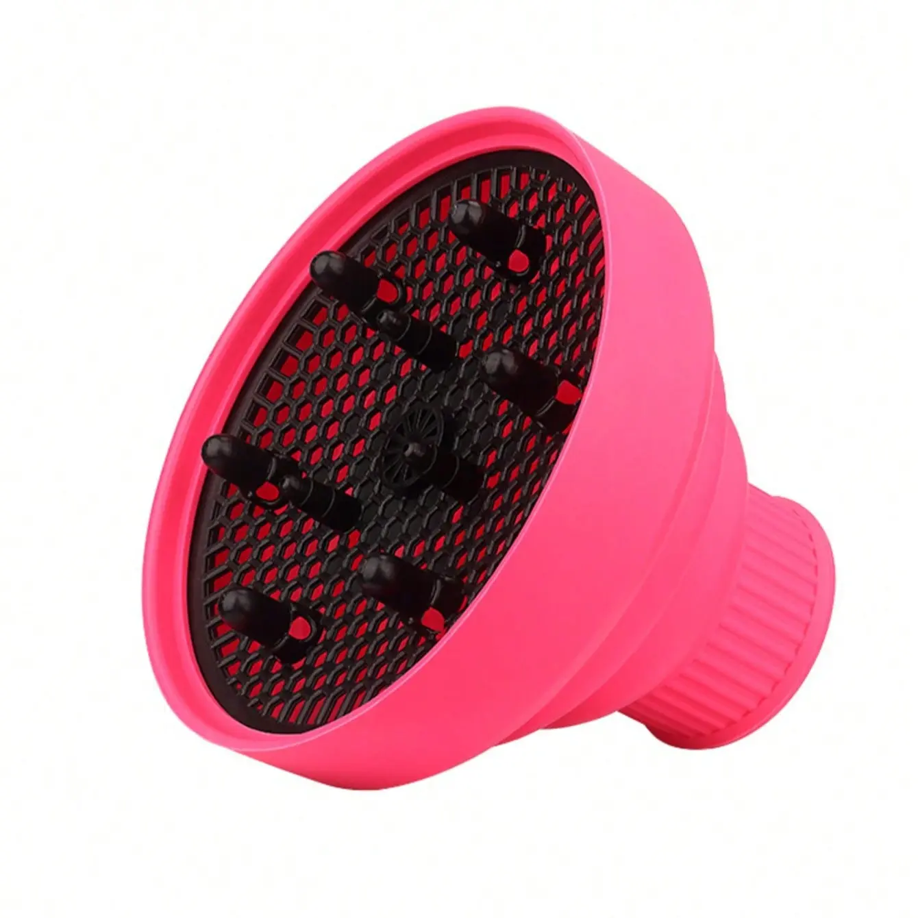 Travel Hair Dryer Diffuser, Silicone Hair Dryer Diffuser, Foldable Portable Hair Diffuser, Increases Shine, Makes Hair Smooth, Suitable for Women Girls