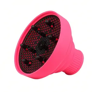 Travel Hair Dryer Diffuser, Silicone Hair Dryer Diffuser, Foldable Portable Hair Diffuser, Increases Shine, Makes Hair Smooth, Suitable for Women Girls