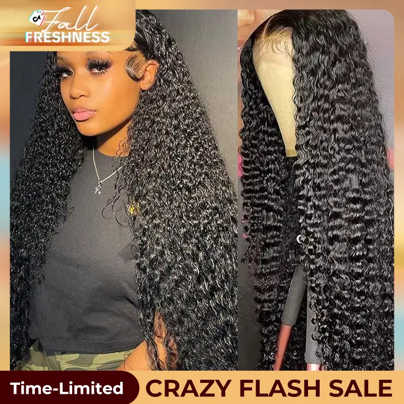 West Kiss Ready Go Glueless Deep Wave 7x4 Closure Wig Human Hair Pre Cut Lace 7x5 Closure Wig Pre Bleached PrePlucked 13x4 Lace Front Wig TikTokShopFa