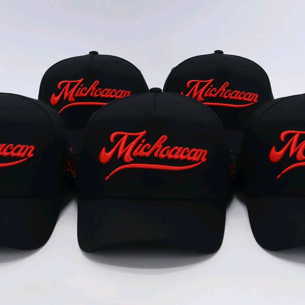 Michoacan Embroidered Hat for Men and Women - Traditional Mexican Style trendy trucker