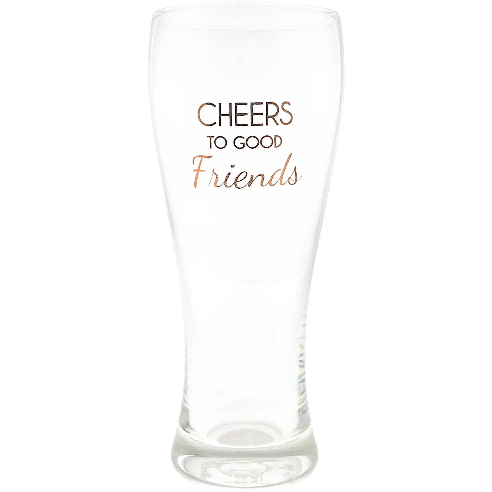 Good Friends 15 oz Pilsner Glass