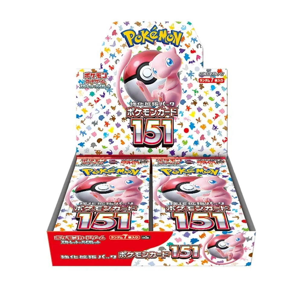 Japanese 151 Booster Box (Opened on LIVE) Hobby Trading Cards Sealed Trading Card