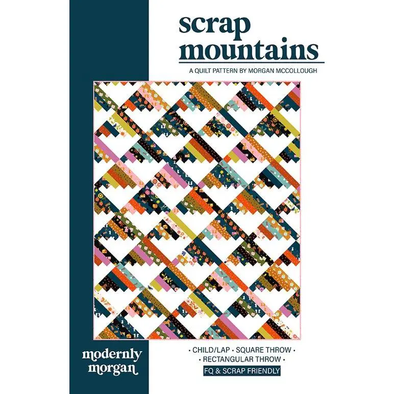 Modernly Morgan Scrap Mountains Quilt Pattern MM-035