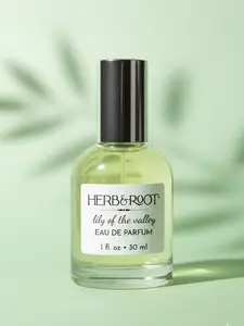 HERB & ROOT Lily of the Valley Eau de Parfum for Women - Vegan Cruelty-Free Springtime White Floral - 1 fl oz / 30 ml - Luxurious Long-Lasting Fragrance