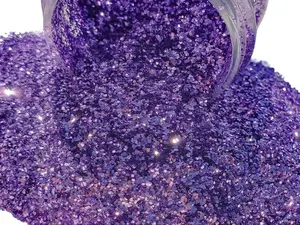 Lilac - purple Metallic Polyester Glitter, 2 oz. jar or bag - High Quality, UV and Solvent Resistant for Tumblers, Resin Art and more