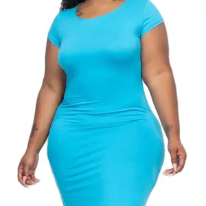 Aqua blue maxi dress