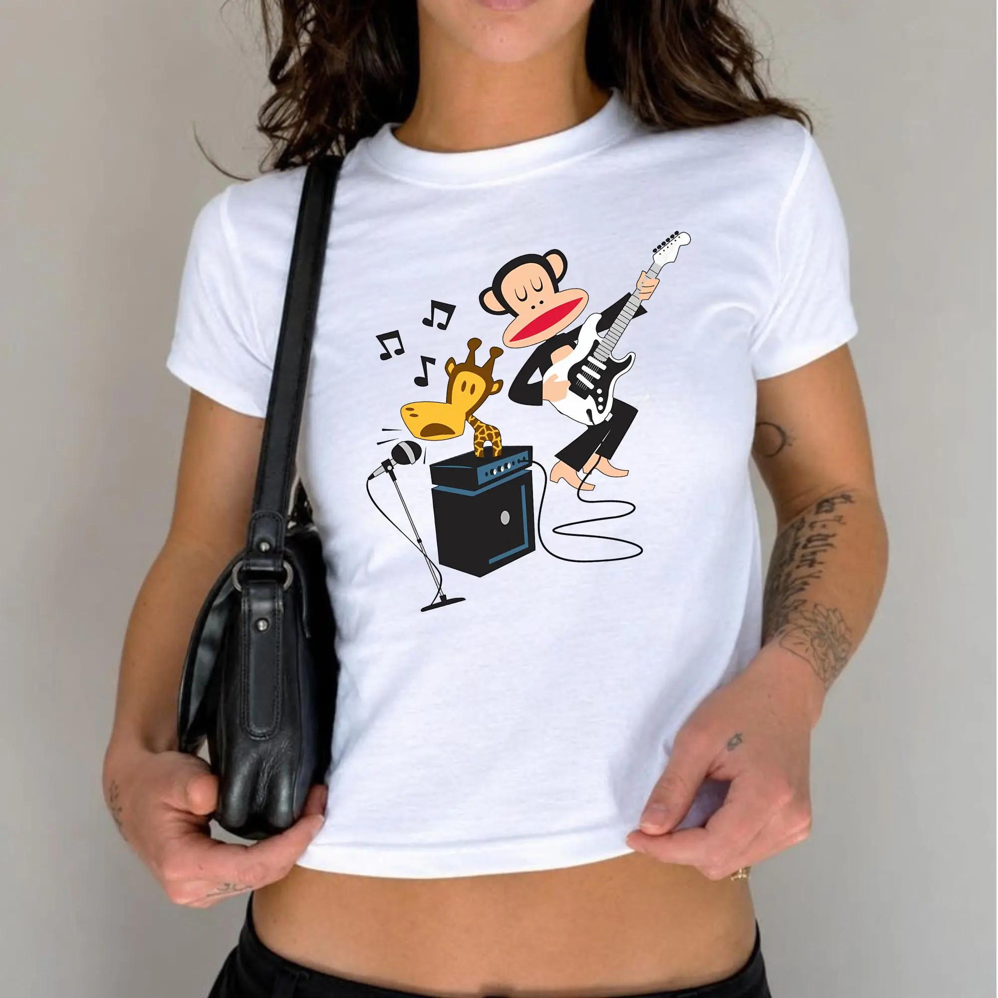 Paul Frank And Giraffe Baby Tee