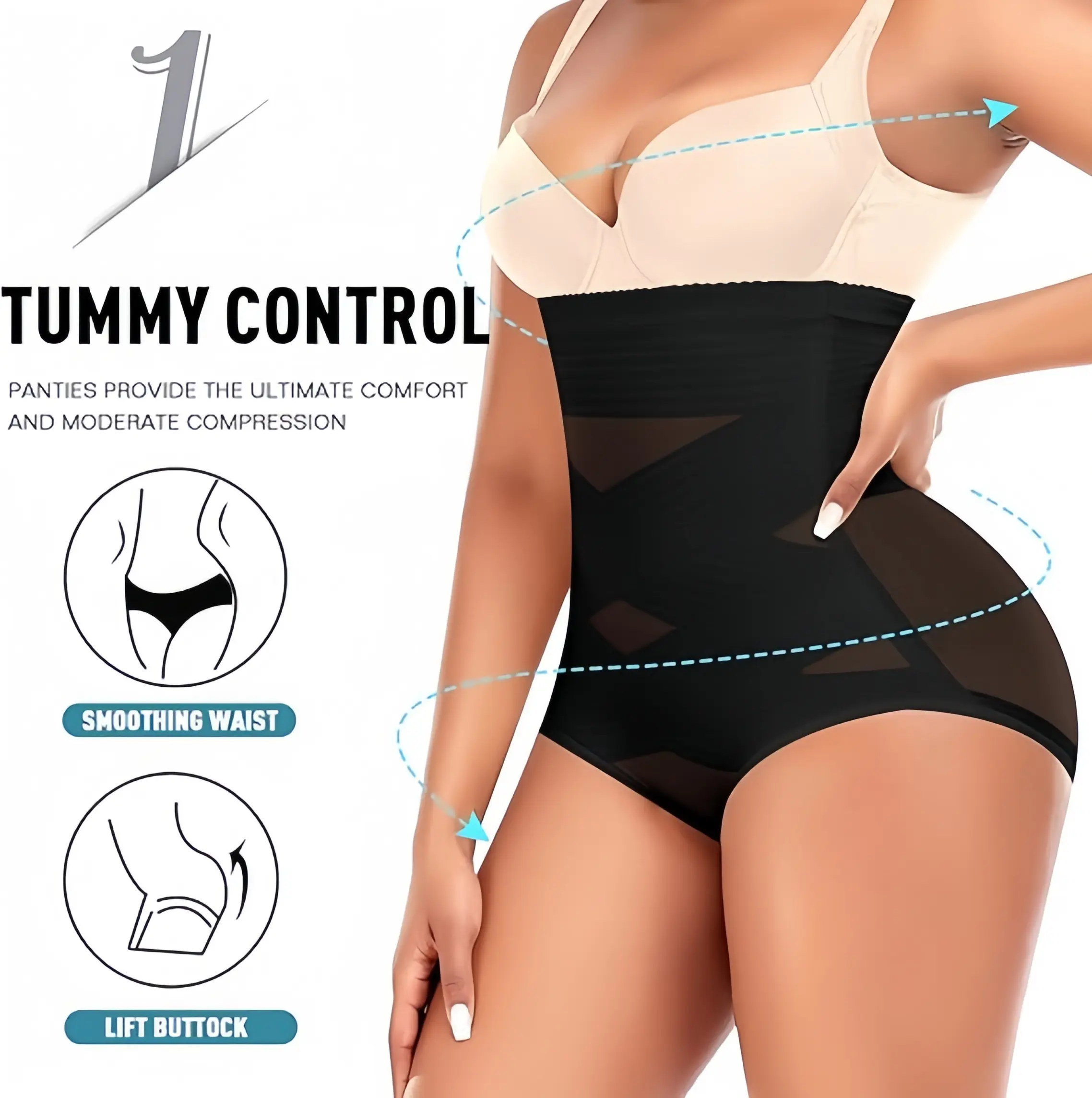 Women's Seamless High Waisted Compression Shapewear, Body Fitted Tummy Control Shaper with Ruched Butt Lift for Daily Use, Ruched Tummy Control, Body Contouring, Bbl Effect Shapewear Bodysuit, Body Molder Shapewear Bodysuit