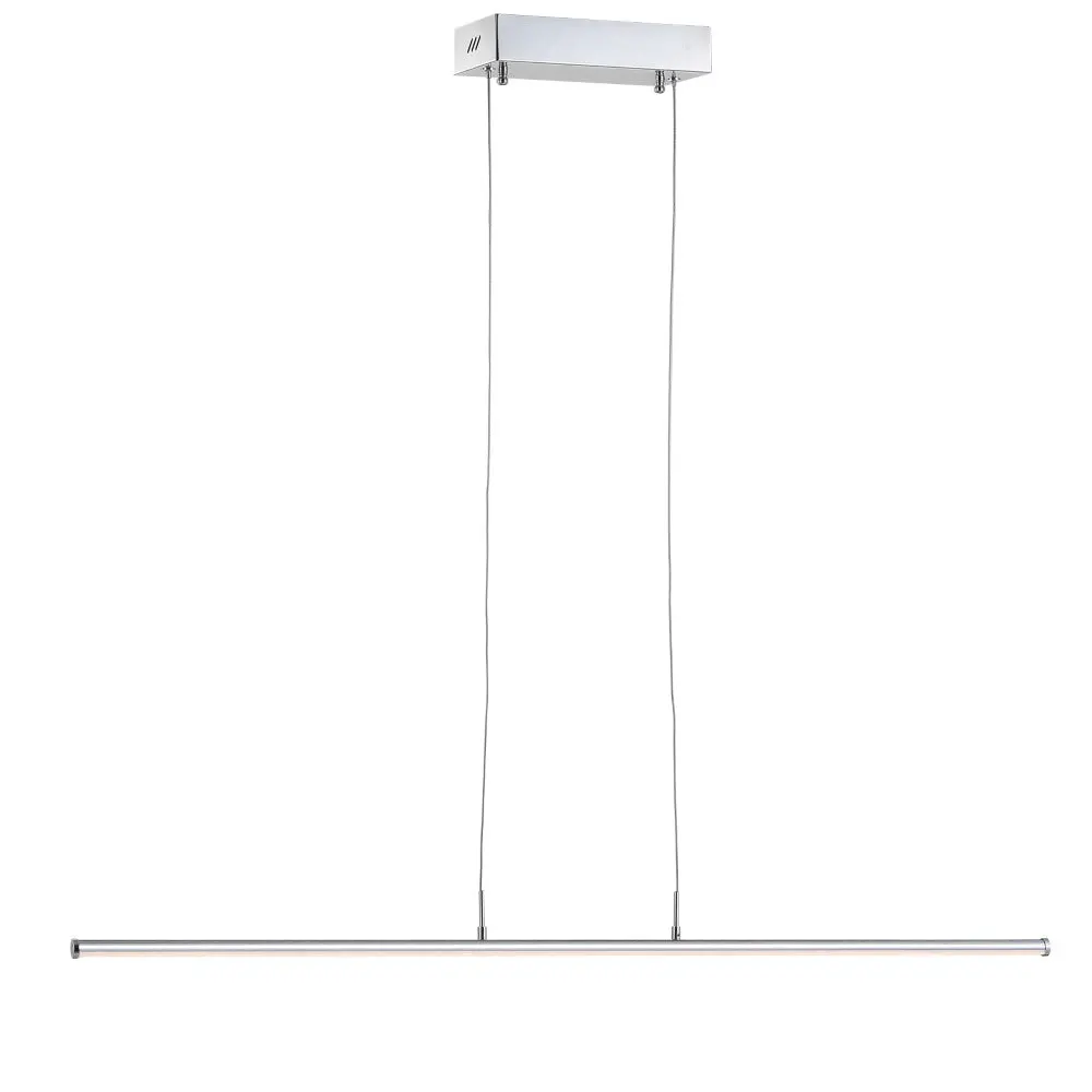 JONATHAN Y Conley Minimalist Dimmable Adjustable Integrated LED Metal Linear Pendant; for Living Room,Bedroom, Kitchen, Office