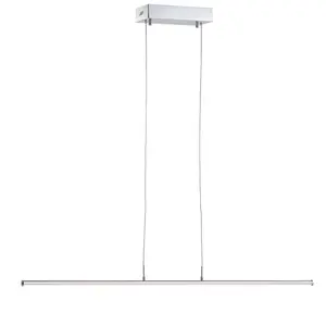 JONATHAN Y Conley Minimalist Dimmable Adjustable Integrated LED Metal Linear Pendant; for Living Room,Bedroom, Kitchen, Office