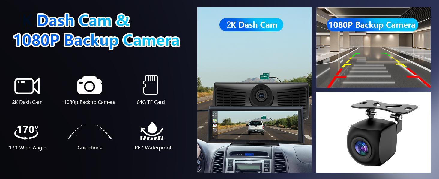 【Hieha】2026 Top-Rated Carplay Dash Cam:Updated 8.14" Portable Touchscreen with Wireless Carplay, Android Auto, 1080P Backup, and 2K Front Camera — Complete GPS Navigation System Carplay for Any Car Carplay Screen Big Screen Carplay 【Hieha】2026 Top-Rated Carplay Dash Cam:Updated 8.14" Portable Touchscreen with Wireless Carplay, Android Auto, 1080P Backup, and 2K Front Camera — Complete GPS Navigation System Carplay for Any Car Carplay Screen Big Screen Carplay