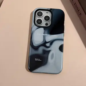 Blurry Luxury Cute Graphic Printed Shock-resistant Phone Case for iPhone 16, 15, 14, 13, 12, 11, 14 Plus, Pro Max, SE - An Instagram-inspired Gift for Easter, Christmas Decorations, or a Thoughtful Present for Your Girlf Compatible with Samsung Galaxy S25