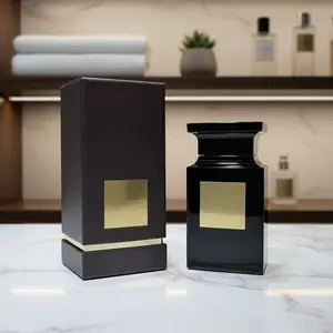 Huier High Quality 100ml Unisex Perfume with Long-Lasting Woody and Fresh Spicy Scent Portable and Simple Style for Men and Women