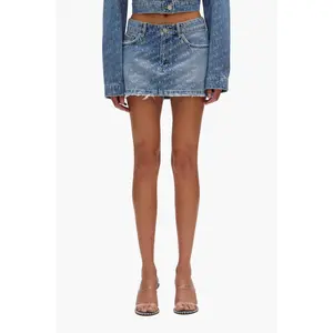 Logo Bling Mini Skirt