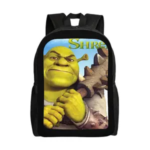 Shrek-Backpacks for Girls, Cute School Backpack, Aesthetic Bookbag for Teens, Lightweight Classic Backpack for Travel, Work, Picnic A-4