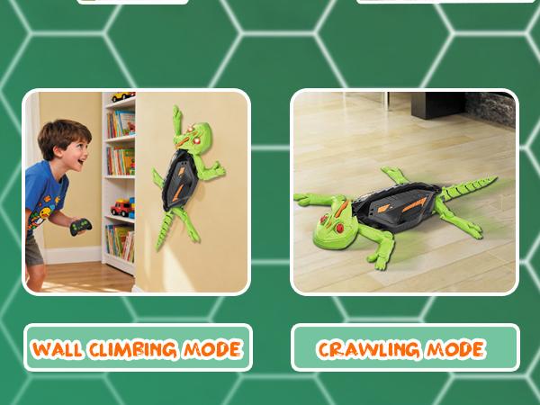 Wall Crawler Gecko, TikTokShopBlackFriday Remote Control Toy, Electric Lizard Toy with LED Glowing Eyes, 360° Spin, Halloween and Christmas STEM Tech Toy Gift for Kids Wall Crawler Gecko, TikTokShopBlackFriday Remote Control Toy, Electric Lizard Toy with LED Glowing Eyes, 360° Spin, Halloween and Christmas STEM Tech Toy Gift for Kids