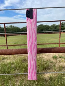 Pink Zebra Tail Bag