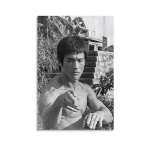 Bruce Lee Poster Picture Canvas Wall Art Print Home Room Decor