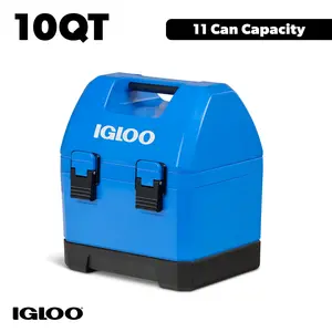 Igloo 10 QT Gripper CoolBox Personal Cooler, Blue Igloo 10 QT Gripper CoolBox Personal Cooler, Blue