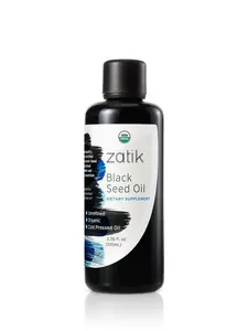 Black Seed Oil 100 ML Certified Organic Gluten Free GMO Free Organic Dairy Free Adult Blood Pressure Control