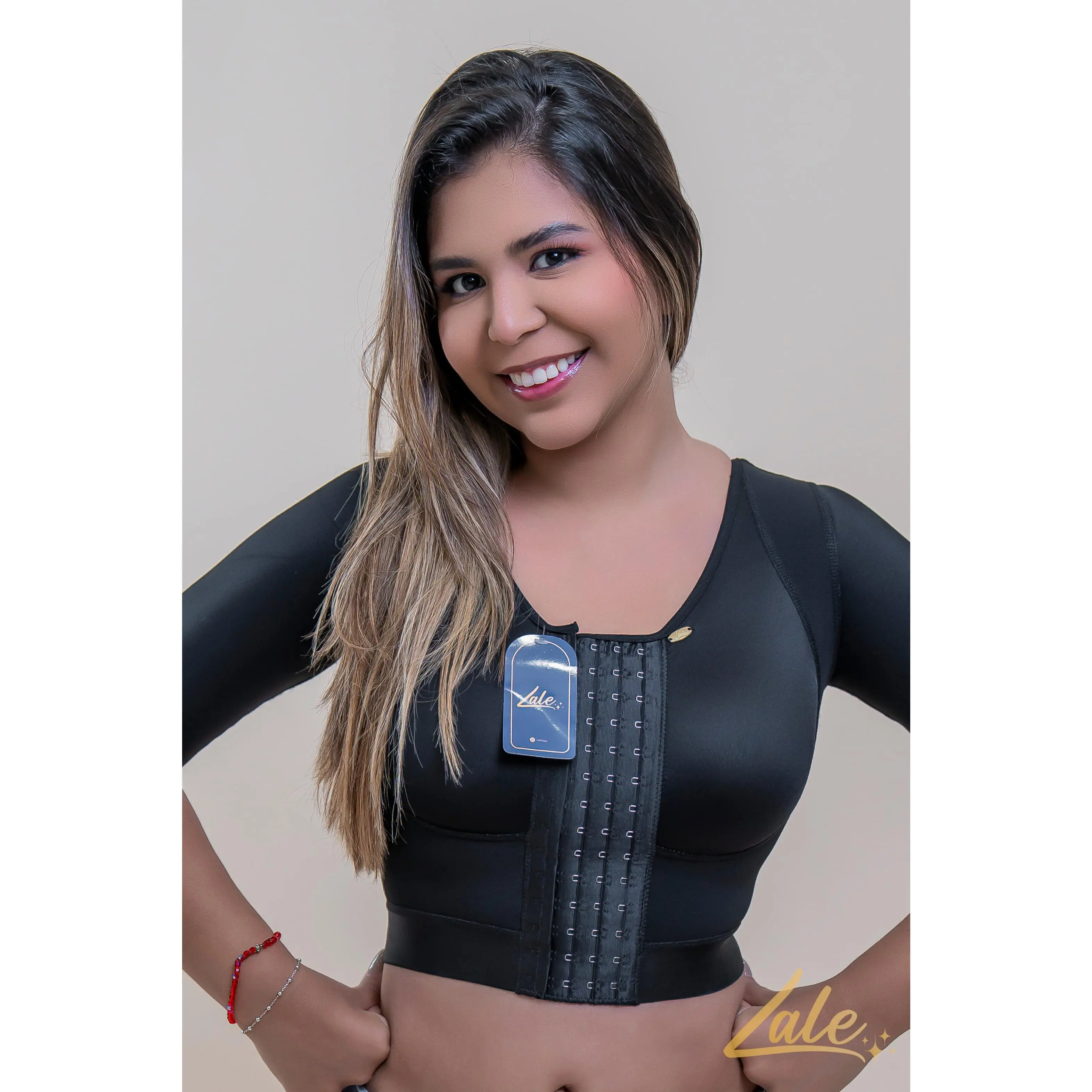 Arm Coverage Bra - Women's Basic Minimalist Design for Comfort and Support