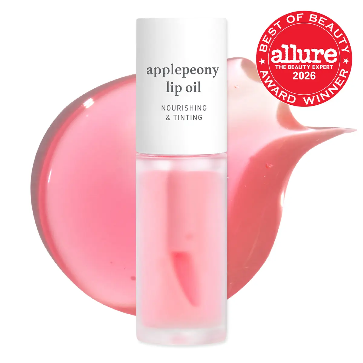 Nooni Korean Apple Lip Oil + Lip Stain | Glossy Lip Stain, Tinting & Long Lasting, Moisturizing Lip Care (17 options) Hydrate Lipgloss Lipstick Makeup Glossy Hydrating Moisturizer Plump Transfer-proof