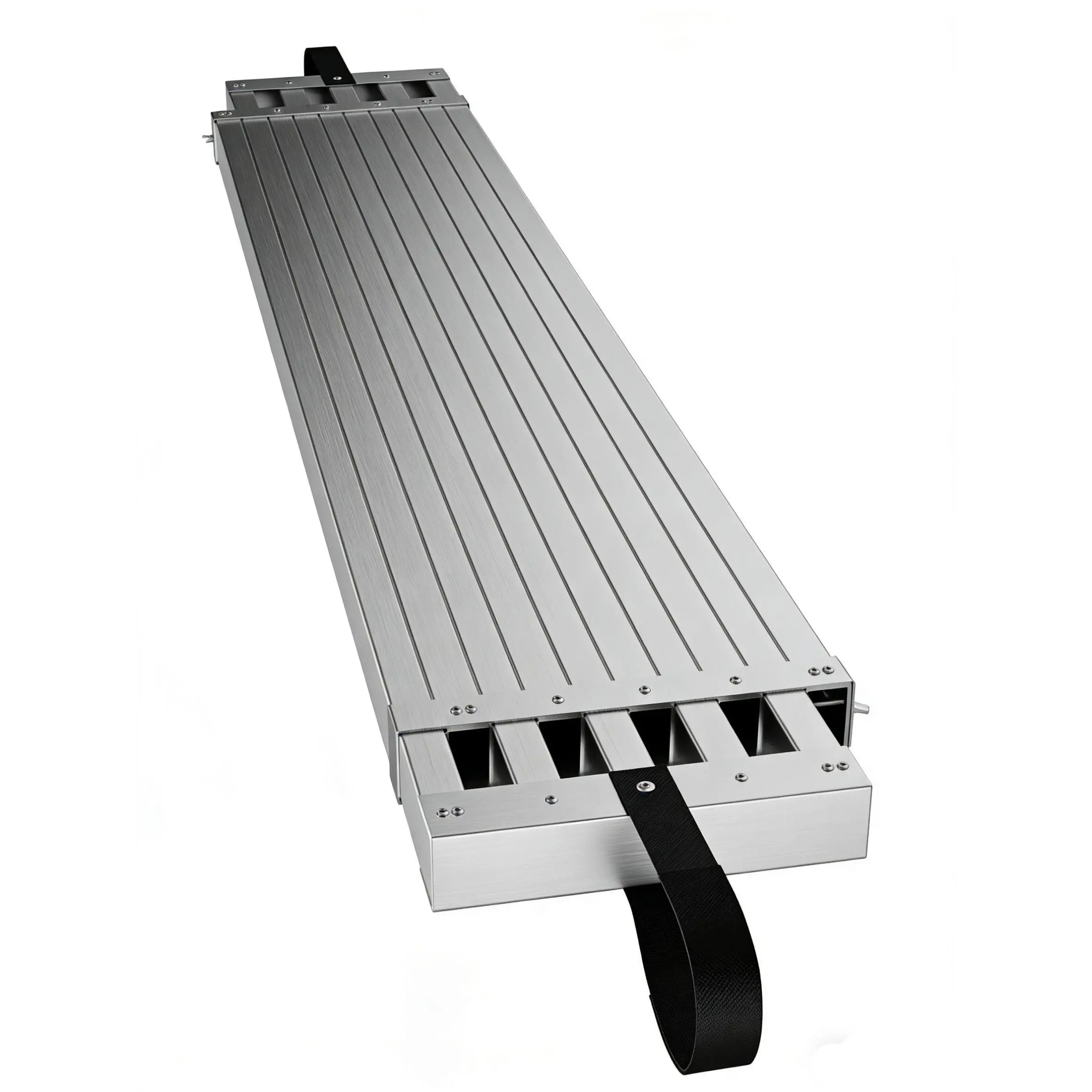 8-13ft Aluminum Work Plank, Telescoping Plank, 440LBS Capacity, Adjustable Aluminum Plank, Equipped with Skid-Proof Platform Scaffold Ladder Accessory