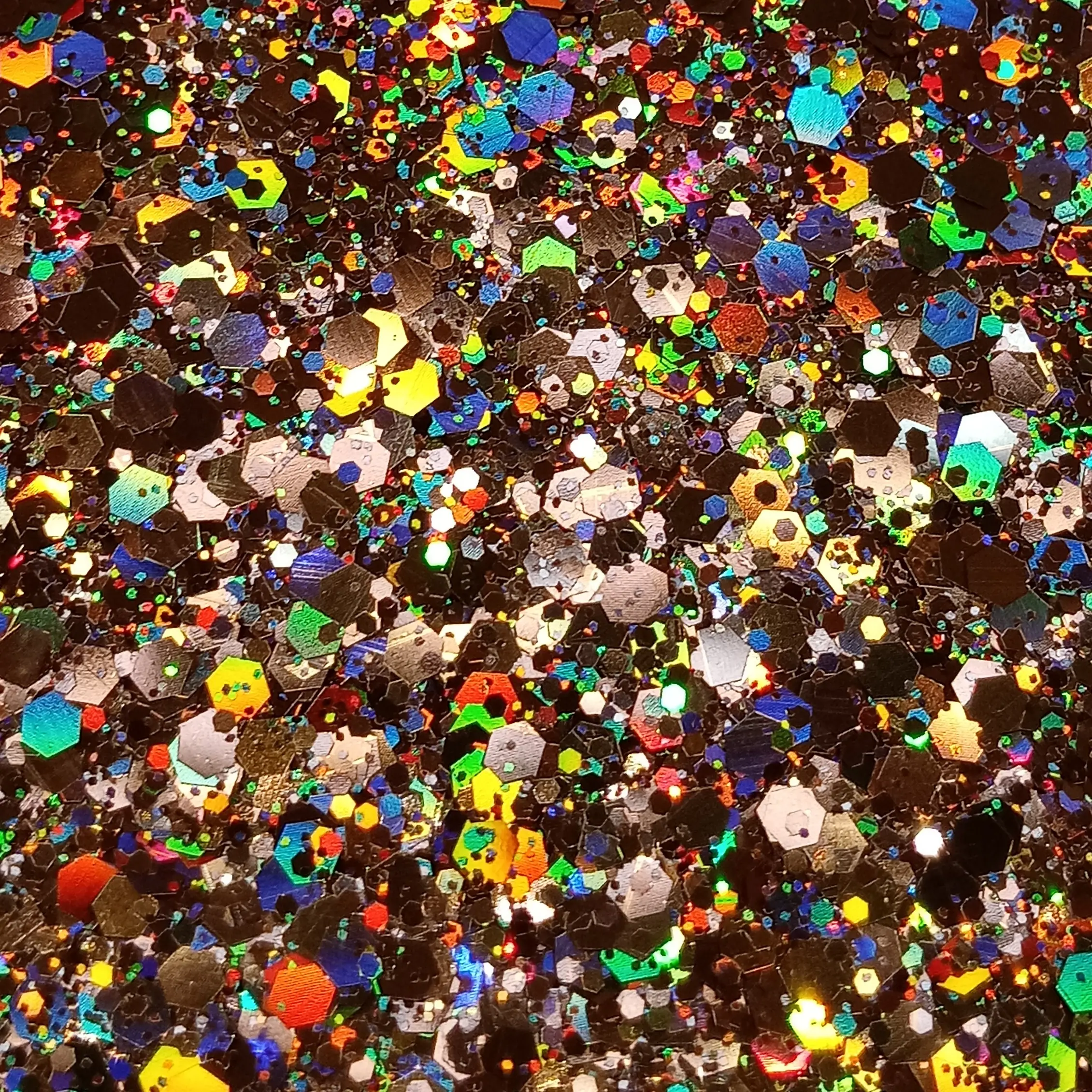 Chunky Holographic Gold Glitter 1 oz 0013 Resealable Bag for Crafting Projects High-Quality Vibrant Glitter for Tumblers Snowglobes Resin Art Card Making