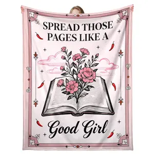 Spicy Blankets for Women, Funny Blankets for Reading Women Who Love Spicy Books, Book Lover Nerd Bookish, Book Themed Dark Romance BookTok Lover, Throw Blanket
