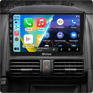 Android 13 Car Stereo Radio with Wireless CarPlay Android Auto Compatible with Honda CRV 2002 2003 2004 2005 2006, Touch Screen Bluetooth Car Radio with GPS WiFi HiFi FM/RDS Backup Camera