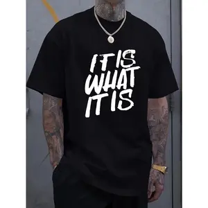 Men's Short Sleeve Summer Print Casual T Shirt Loose Fit Breathable Cotton Crewneck Basic Tees for Daily Wear Vacation Streetwear