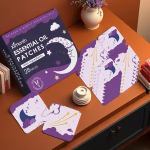 Essential Oil Sleep Patches, Natural Ingredients, Help Fall Asleep Quickly, Relieve Muscle Tension, Stress Relief, 1 Piece / 3 Pieces Set