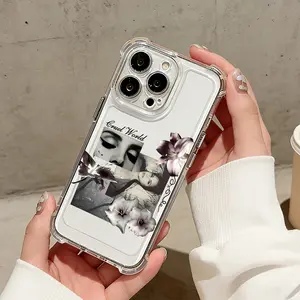 Anti-Fall Transparent Soft Back Cover Compatible with Multiple Models, Singer Lanas Dels Reys Design, Ideal Protection for Your Device