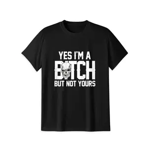 Yes Im A Bitch Men's 180g Combed Cotton T-Shirt
