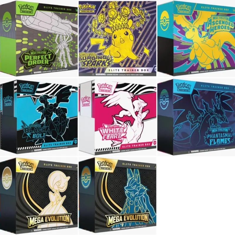 Pokémon Elite Trainer Box[ETB] - Multiple Set Variations Available ...