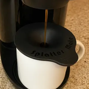 Splatter Mate - Your ultimate single-serve coffee maker solution for a spotless brew—no splatter, no mess. Tea