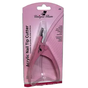Acrylic Nail Tip Cutter - Professional Stainless Steel Nail Tool for Easy and Precise Cutting Nail Tools Nail Tech Essentials