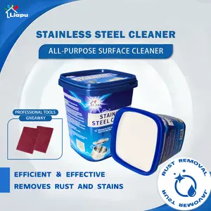 【Liapu】Stainless steel cleaning paste multifunctional rust removal kitchen rust removal tool decontamination pot bottom removal black scale universal cleaner