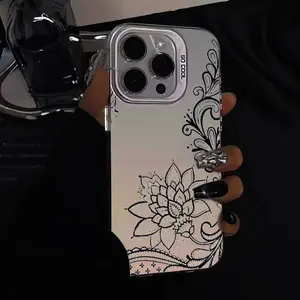 Gold Foil Cloud Phone Case Protective stylish Smartphone phonecases for iPhone 17 16 15 14 13 12 11 Pro/ Max/Plus shock-proof anti-fingerprint Anti Fall Matte Back Cover Accessories