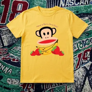 Paul Frank Julius Berry Graphic Baby Tee – Y2K Vintage Cartoon Aesthetic Top