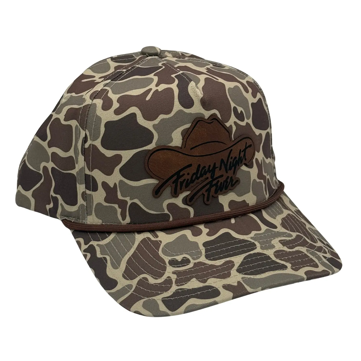 Friday Night Fever Leather Patch Hat