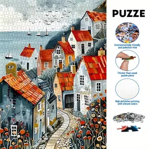 Large Paper Puzzle DIY Kit, Durable Seamless Design, Perfect Gift for Birthdays & Holidays, Ideal for Home Decor & Interactive Games