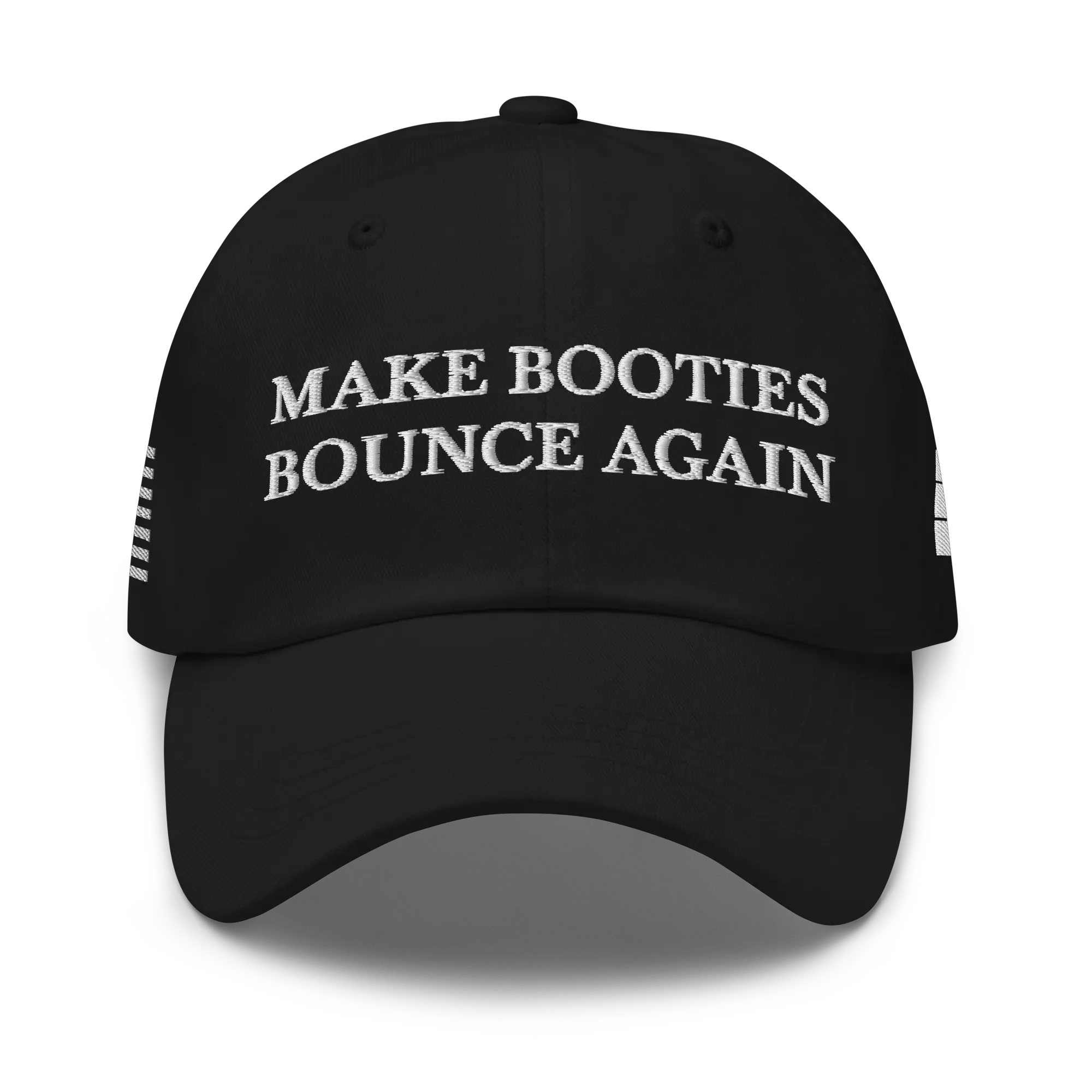 Make Booties Bounce Again Dad Hat (Ltd Edition) - 100% Chino Cotton Twill, Adjustable Strap with Antique Buckle, Casual Everyday Accessory