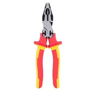 NORIX-1000v Insulated VDE 8-inch Wire Cutters Pliers for Household Electrical Circuit Repair High Voltage Work New Energy Vehicle Maintenance