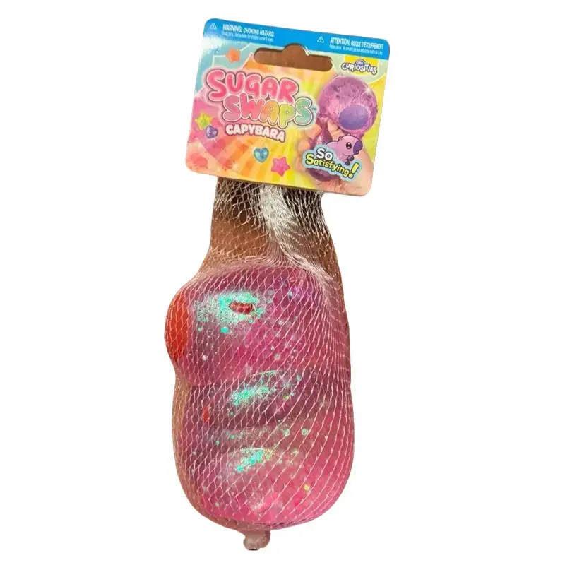 Authentic Sugar Swaps Pink Capybara Squishy
