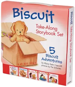 Biscuit Take-Along Storybook Set: A Box of 5 Books Plus Activity Pages for Dog Lovers (Biscuit) by Alyssa Satin Capucilli||Pat Schories [Paperback Book]