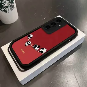 1 Piece A25 5G Ball Panda Silicone Case For Samsung A25 5G With Refined Features Suitable For Fashion